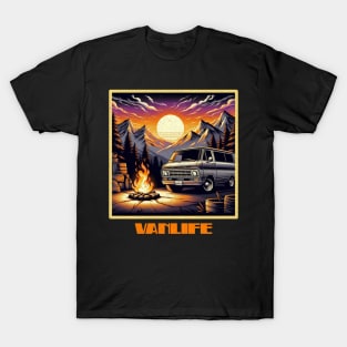 Ford Econoline Vanlife T-Shirt